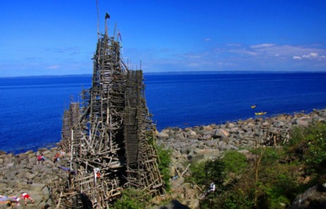 البناء الخشبي المخالف الذي أثار ضجة في السويد